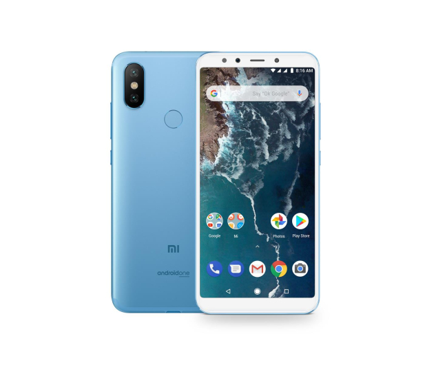 Xiaomi Mi A2 4/64GB Blue - 440604 - zdjęcie